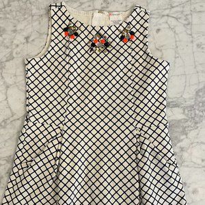 J. Crew Crewcuts Embellished Sleeveless Dress Girls Size 8